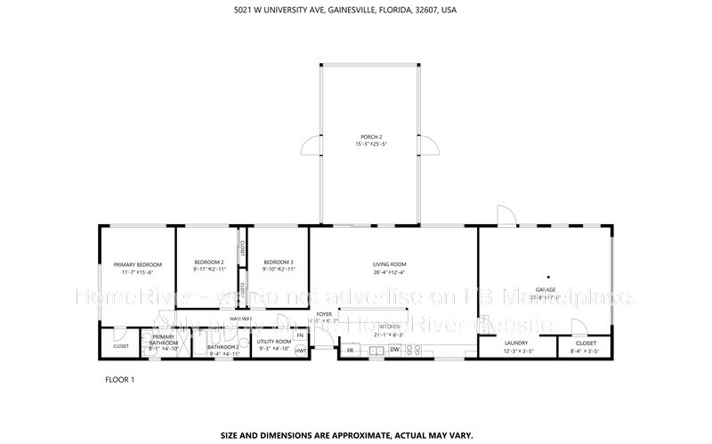 Apply Now!!! 5021 W UNIVERSITY AVE, property image