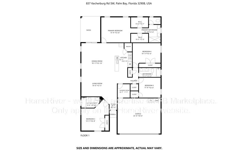 Move in Ready - 837 Kecherburg Rd SW Palm Bay, FL 32908 property image