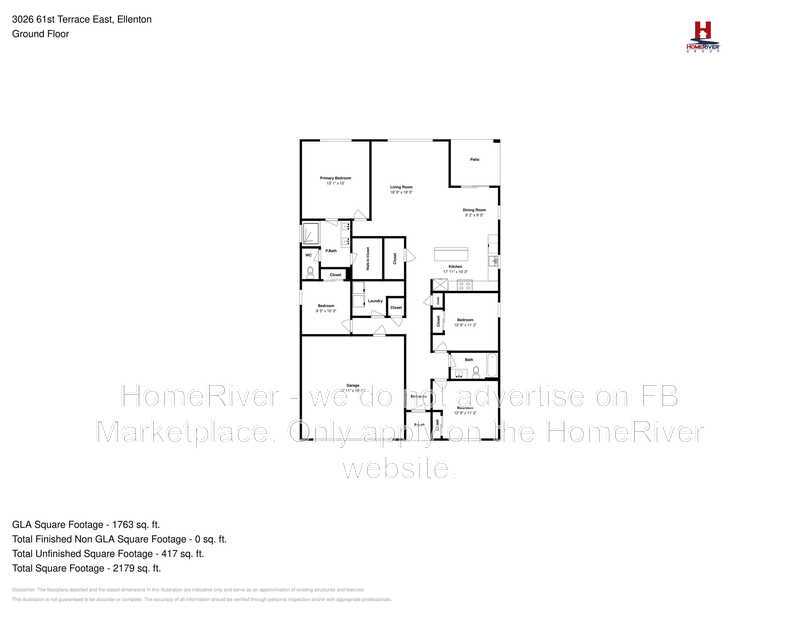 Move-in Ready! 3026 61ST TER E, ELLENTON FL 34222 property image