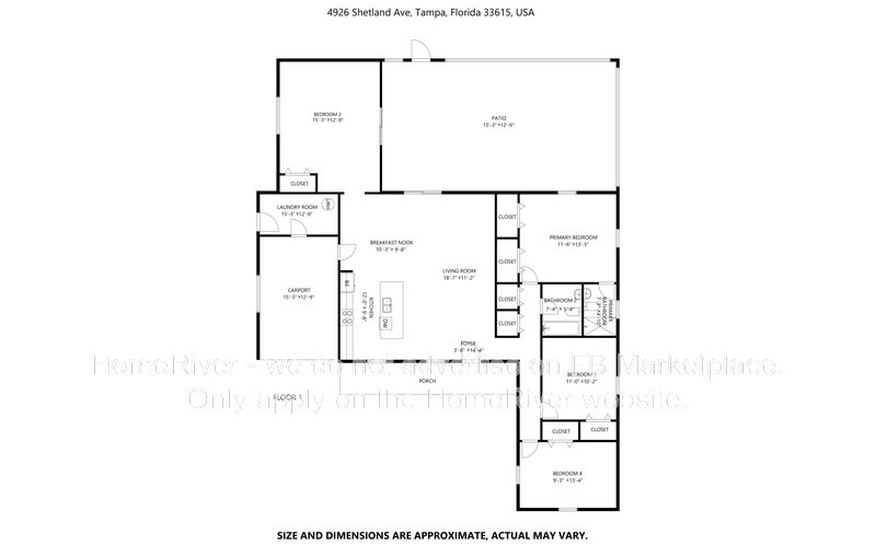 Move-in Ready! 4926 Shetland Ave, Tampa property image
