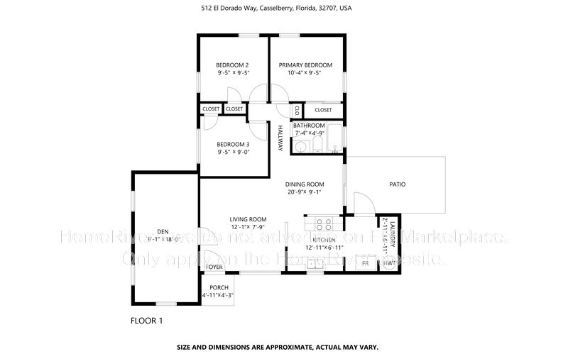 Available Now! Amazing 3 bed 1 bath home! property image